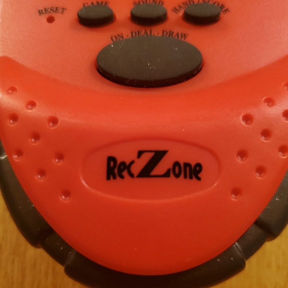 RecZone Poker Handheld Game  (Tested)